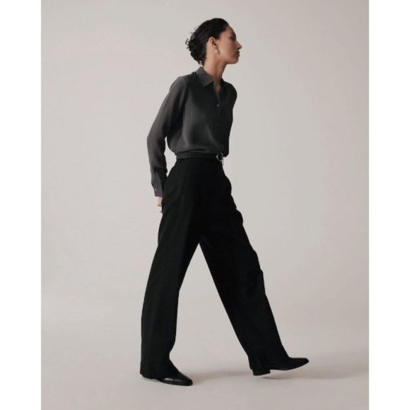 EVERLANE The Way-High Drape Pant 8R NWT - Picture 11 of 15